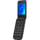 Alcatel 2053D - Téléphone à clapet - Noir