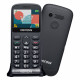 Konrow Senior 231 - 2.31'' Screen - Dual Sim - Black (Charging Dock Provided)