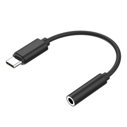 Samsung EE-UC10JUBE - Adaptateur USB Type C Vers Jack 3.5 (Noir) - Original, En Vrac