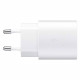 Samsung EP-TA800EB - Adaptateur Secteur USB Type C (25W, Fast Charge, Blanc) - Original, Bulk