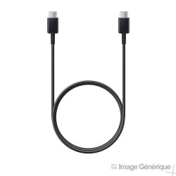 Samsung EP-DG977BBE - Câble USB Type-C Vers USB Type-C - 1m - Noir (En Vrac)