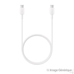 Samsung EP-DG977BWE - Câble USB Type-C Vers USB Type-C - 1m - Blanc (En Vrac)