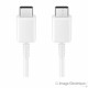 Samsung EP-DG977BWE - Cable USB tipo C a USB tipo C - 1 m - Blanco (a granel)