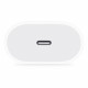 Apple MHJE3 - USB Type C Power Adapter - 20W - White