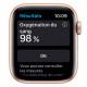 Apple Watch Serie 6 (44mm, Sport Band GPS) Bracelet Rose