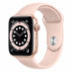 Apple Watch Serie 6 (44mm, Sport Band GPS) Bracelet Rose
