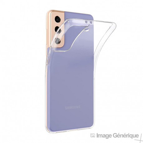 Coque Silicone Pour Samsung Galaxy S21 Plus (0.5mm, Transparent) En Vrac