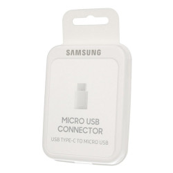 Samsung EE-GN930BWEGWW - Adaptateur USB Type C Vers Micro USB - Blanc (Emballage Original)