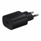 Samsung EP-TA800XBEGWW - Chargeur Secteur, Adaptateur USB Type C Fast Charge 25W & Câble USB Type C - Noir (Emballage Original)