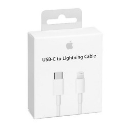 Apple MX0K2 - Câble USB Type-C à Lightning (1m, Blanc) - Original, Blister