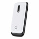 Alcatel 2057D - Téléphone à clapet - Blanc