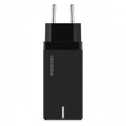 Doogee - Adaptateur Secteur 2 Port USB Type C & 1 Port USB (Charge rapide 65W) - Blister, Noir
