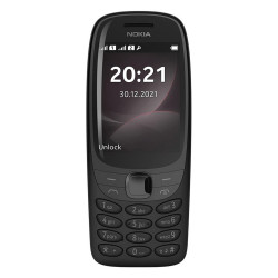 Nokia 6310 (Versión 2021 - 2.8" - Dual Sim) Negro
