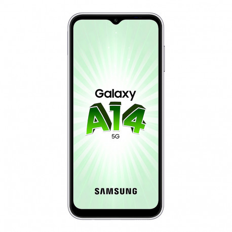 Samsung A146P/DSN Galaxy A14 5G (Double Sim - 6.6'' - 64 Go, 4 Go RAM) Argent