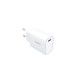 Konrow KC20CW - Adaptateur Secteur USB Type C - Charge rapide 20W, Blanc (Compatible, Blister)