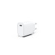 Konrow KC20CW - Adaptador de Corriente USB Tipo C - Carga Rápida 20W, Blanco (Compatible, Blister)