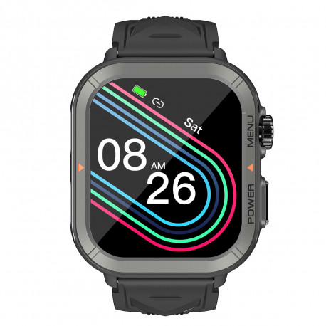 Blackview W30 (Montre Connectée - 1.91'' - Microphone intégré) Noir