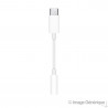 Apple MU7E2 – USB-Typ-C-auf 3.5mm -Klinkenadapter – Weiß (Original, Blister)