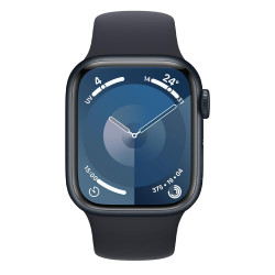 Apple Watch Series 9 (41 mm, GPS - Bracelet Sport) Minuit