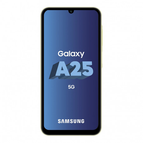 Samsung A256B/DSN Galaxy A25 5G (Double Sim - 6.5'' - 128 Go, 6 Go RAM) Jaune