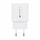 Forcell - Adaptateur Secteur 2 Ports (Port Type A et Type C, 30W, Blanc) Emballage Original