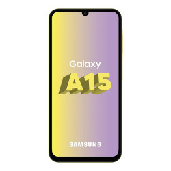 Samsung A155F/DSN Galaxy A15 (6.5'' - 128 GB, 4 GB RAM - Prodotto Estero Garantito 2 anni) Giallo