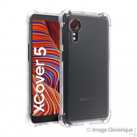 Funda de silicona para Samsung Galaxy Xcover 6 Pro ( 0.5mm , transparente) a granel