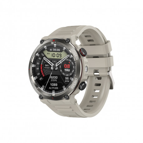 Blackview W50 Pro (Robuste Smartwatch – 1,45 Zoll – Integriertes Mikrofon) Grau