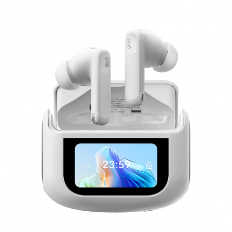 Blackview Airbuds 12 (Touch Screen Display - Bluetooth 5.4) White