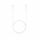 Samsung EP-DX510JWEGEU - Cavo USB Type-C a USB Type-C (5A - 1,80 m) Bianco - Confezione originale