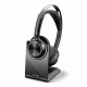 Poly Voyager Focus 2 Wireless Headset - (Stereo - Bluetooth - Charging Stand) Black