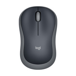 Logitech M185 Draadloze Muis - (1000 dpi, 3 Knoppen) Grijs