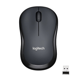 Logitech M220 Draadloze Muis - (Stil - 10 m bereik) Grijs