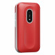 Doro Leva L20 (Clapet - 4G - Socle de charge) Rouge / Blanc