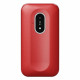 Doro Leva L20 (Clapet - 4G - Socle de charge) Rouge / Blanc