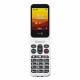 Doro Leva L30 (Clapet - 4G - Socle de charge) Rouge / Blanc
