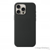 Silicone Case for iPhone 16 (MagSafe Compatible - Black) Bulk