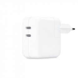 Apple MW2K3 - Adaptador de corriente doble USB tipo C (33W) - Blíster