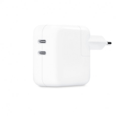 Apple MW2K3 - Adattatore di corrente doppio USB Type-C (33W) - Blister