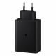Samsung EP-T6530NBEGEU - Adaptateur Secteur Trio 2 x USB Type-C & 1 x USB-A (65W - Noir) Emballage Original