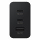 Samsung EP-T6530NBEGEU - Adaptateur Secteur Trio 2 x USB Type-C & 1 x USB-A (65W - Noir) Emballage Original