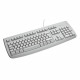 Teclado Logitech Deluxe (Teclado AZERTY) Blanco