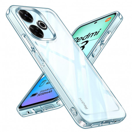 Funda de silicona para Xiaomi Redmi 13X (0.5mm, transparente) - Compatible - A granel