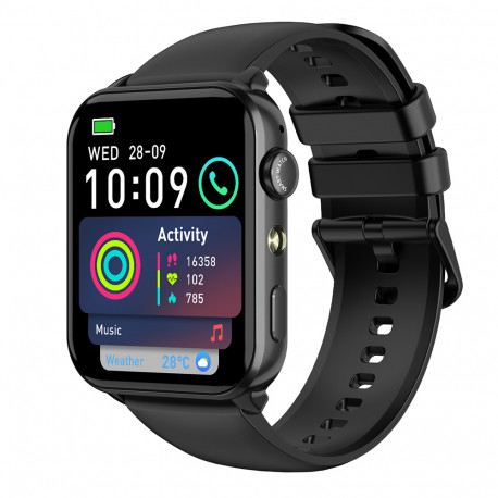 Blackview R30 Max (Smartwatch - 1.91'' - Bluetooth-gesprekken) Zwart