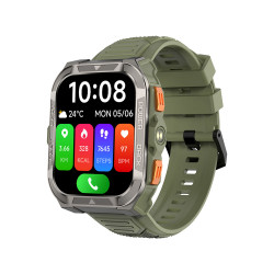 Blackview W80 Pro (Smartwatch - 1.91'' - Nauwkeurige GPS-locatie) Groen