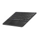 Clavier Sin Cable Blackview (QWERTY, Bluetooth, Compatible con Windows, iOS y Android) Negro