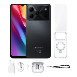 Doogee Note 56 Vip (6,56'' - 4G - 3Go, 64 Go - 6150 mAh) Schwarz