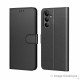 Étui à Rabat Similicuir pour Samsung Galaxy A17 (Noir) - Compatible - Bulk