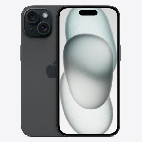 iPhone 15 (6.1" - 128 GB, 6 GB RAM) Black