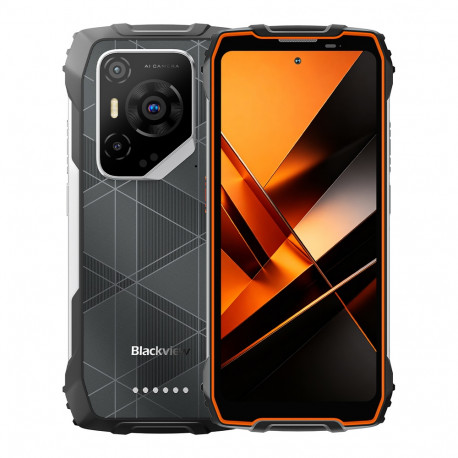 Blackview BL7000 Pro (5G - Doke AI - 6.78'' - 8, 256Go ROM - 7500mAh) Orange